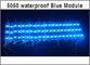 il modulo 3leds blu di 12V LED rimuove i moduli di pubblicità dell'iniezione dello stampaggio ad iniezione della lente backlight principale fornitore