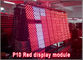 il modulo principale rosso all'aperto di 320*160mm 32*16pixels P10 per singolo colore rosso P10 ha condotto il segno principale dell'esposizione di messaggio fornitore