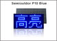 Il singolo pixel principale blu 320*160mm p10 grafico del modulo 32*16 dell'esposizione della IMMERSIONE P10 ha condotto lo scoreboad elettronico del segno del messaggio del pannello fornitore