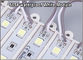 20PCS luce luminosa eccellente della parte posteriore della lampadina della luce LED del modulo di bianco SMD 5054 LED per il segno DC12V 3led 0.72W IP67 impermeabile fornitore