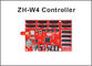 ZH-W4 ha condotto i pixel della scheda di controllo di wifi 800*128 con porta USB per il segno programble commovente principale pannello del modulo p10 fornitore
