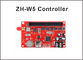 ZH-W5 Wifi ha condotto il monochrom principale pixel di sostegno 128*1280,256*640 del usb della scheda di controllo, rgb, sistema di controllo doppio del pannello fornitore