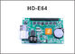 Colore della scheda di controllo dell'esposizione di lan del sistema di controllo di Huidu HD-E64 HD-E42 singolo &amp; regolatore di schermo doppio dello schermo a colori fornitore
