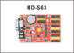 HD-S63 scelgono e duellano comunicazione della porta seriale del regolatore di esposizione del LED di Sette-colore di colore HD-U41 USB+RS232 per esposizione fornitore