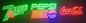 50pcs/Lot DC5V Green Led String Led Pixel Module 12mm Digital Light Impermeabile IP68 Pubblicità edilizia fornitore