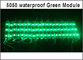 I moduli IP65 di DC12V SMD 5050 3LEDs LED impermeabilizzano la luce verde di pubblicità di alta qualità della lampada 5050 leggeri fornitore