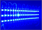5050 LED Bule Light Modulo lineare 12V 3leds Modulo di stampaggio a iniezione Modulo di illuminazione Moduli pubblicitari per lettere a canale led fornitore