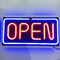 LED Neon Sign PIZZA BAR OPEN Segnaletica per negozio bar negozio 40*20mm decorazione domestica fornitore