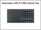Moduli rossi del pannello di SMD P10 LED senza fram sulla parte posteriore 320*160mm 32*16pixels 5V per il messaggio di pubblicità fornitore