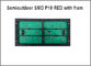 Paneles rossi del digitale di Semioutdoor SMD P10 con fram sulla parte posteriore 320*160mm 32*16pixels 5V per il messaggio di pubblicità fornitore