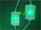 Alta potenza DC12v 1.5W 3030 Iniezione LED Modulo verde 160° Lenti LED retroilluminazione segnaletica fornitore