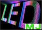 cartelloni pubblicitari all'aperto Fullcolor del cambiamento di colore del contrassegno principali Verde di 5V 12mm LED Singolo che costruiscono decoraion fornitore