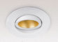 14W COB LED Downlight Regolabile Cob Recessed Spotlight Cutout 75mm Per illuminazioni interne fornitore