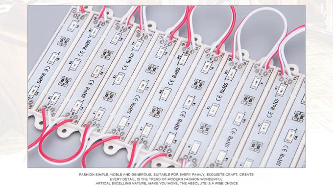 il modulo della luce di pubblicità del modulo di 12V SMD 5054 Bombillo LED per il segno 3led impermeabilizza i bastoni del LED