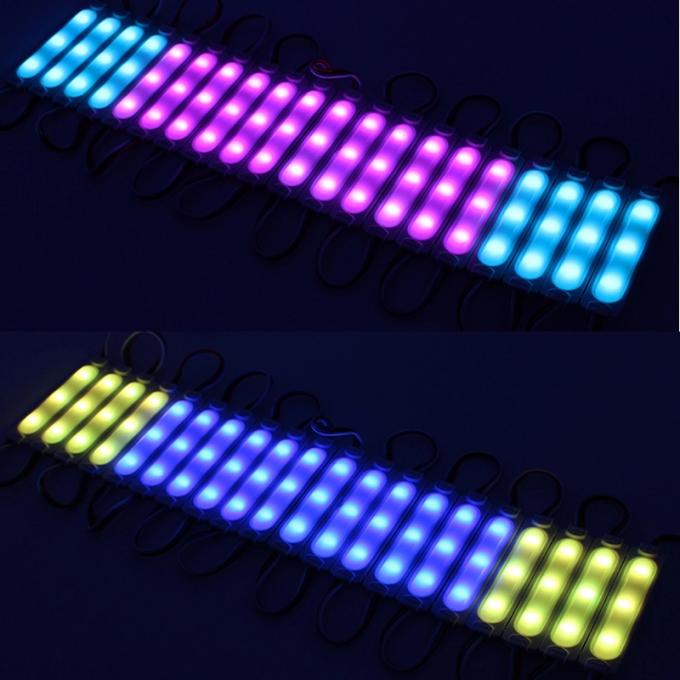 3 modulo del pixel del modulo WS2811 LED dell'iniezione LED di RGB SMD dei chip 5050 del LED per le luci all'aperto architettoniche