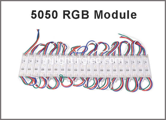 CINA 12V 5050SMD Modulo LED RGB Moduli LED 3LED Moduli colore variabile per la decorazione fornitore