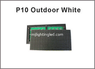CINA Il bianco all'aperto 320*160mm 32*16pixels del modulo dell'esposizione di LED usati per la pubblicità del contrassegno ha condotto il pannello P10 fornitore