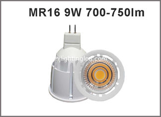 CINA La luce del punto delle lampadine 9W 700-750lm LED di buona qualità MR16 LED ha condotto CRI&gt;80 che mette in luce il CE ROHS fornitore