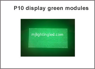 CINA Segno programmabile di verde del modulo della matrice a punti P10 di LED dell'esposizione del modulo del pannello della finestra del segno del negozio della matrice verde del segno P10 32X16 fornitore