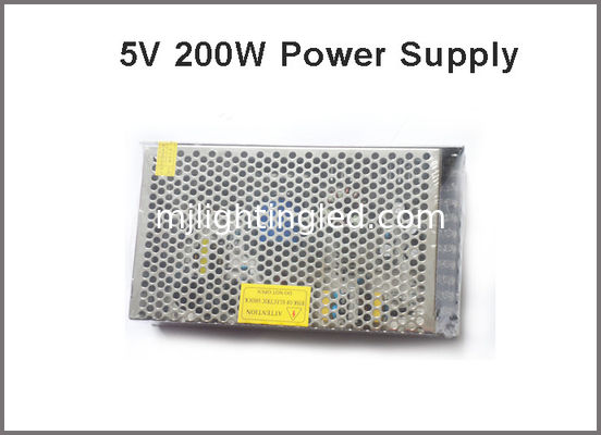 CINA Trasformatori di illuminazione 5V 40A 200W per insegne a LED fornitore