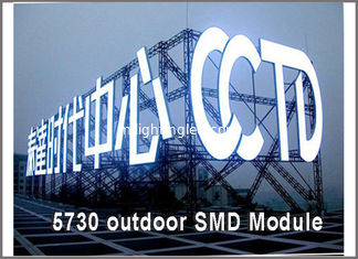 CINA l'illuminazione all'aperto di colore bianco dei moduli di 5050SMD 12V LED segna il contrassegno con lettere LED impermeabile di pubblicità per firmare le lampadine principali fornitore