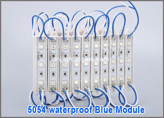 CINA 20 pezzi/lotto 5054 Moduli a catena a LED blu IP68 Moduli di illuminazione DC 12V SMD 3 LED Segno di retro LED per lettere di canale fornitore