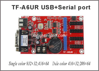 CINA Il singolo e colore doppio di TF-A6UR (TF-A5UR) ha condotto la scheda di controllo del segno del messaggio per il regolatore di programmazione del modulo dell'esposizione P10 fornitore