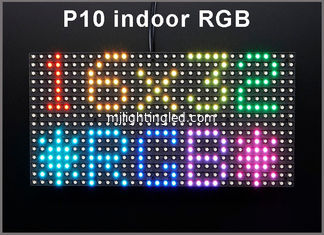Porcellana Modulo dell'interno 320*160mm 32*16pixels di P10 RGB SMD LED per il pannello del segno P10 del messaggio LED di scorrimento dell'esposizione di LED di colore pieno fornitore