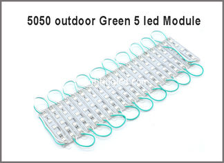 CINA la CC leggera impermeabile 12V della lampada di pubblicità di verde del modulo di 20PCS 5050 SMD 5LEDs LED comercia fornitore