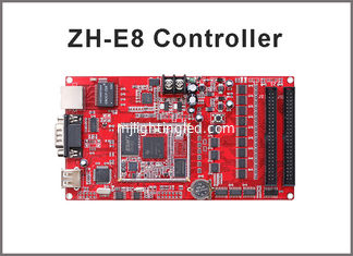 CINA Sistema di controllo del display a LED ZH-E8 Network+USB+RS232 Port 256*4096,512*2048 Pixels Single &amp; Dual Color Module Control Card fornitore