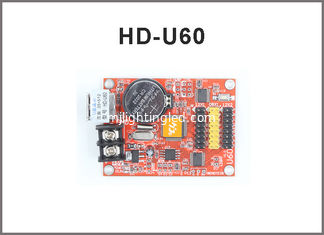 CINA HD-A40S HD-U60 P10 Controller LED Display monocolore e doppio colore per segnali in movimento a led con comunicazione USB U-Disk fornitore