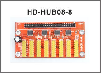 CINA Carta doppia di sostegno della carta 8*HUB08 dell'adattatore HD-HUB08 singola &amp; di colore di LED dell'esposizione del modulo soltanto di sostegno HUIDU fornitore