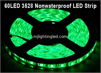 Porcellana il colore verde principale 3528 60led/m IP20 Non impermeabile DC12V del nastro ha condotto la lampada per la decorazione domestica fornitore