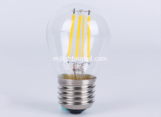 CINA G45 radura della luce di lampadina del filamento LED 220V/lampadine incandescenti di vetro lattee del LED per le illuminazione dell'interno fornitore