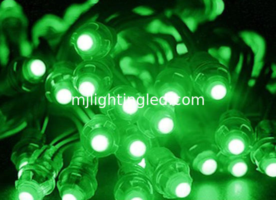 CINA Il contrassegno all'aperto LED di DC5V LED del punto delle palle 12mm delle illuminazione verdi del pixel ha condotto la lampadina principale nameboard delle lettere di canale fornitore