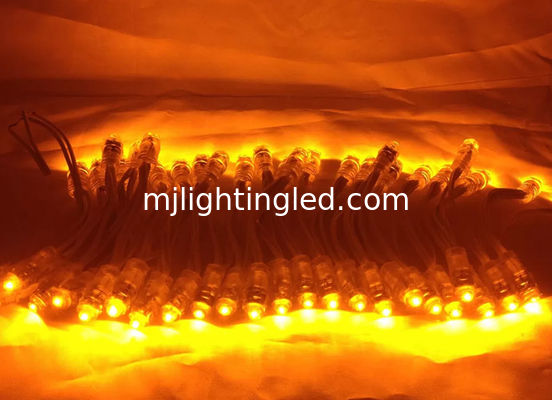 CINA 5V 9mm LED Pixel String Giallo Colore 0.1W Segnali di illuminazione esterna fornitore