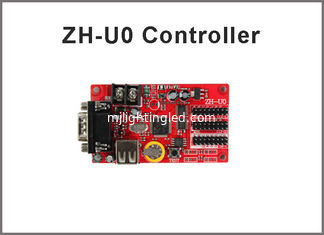 CINA 5V ZH-U0 display controller RS232+USB port led display module schede di controllo programmabili fornitore