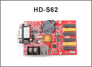 CINA Carta di controllo LED Huidu HD-Q41 HD-S62 Display LED Sistema USB+SERIAL Port 1024*64 Pixel Per P10 Led Screen fornitore