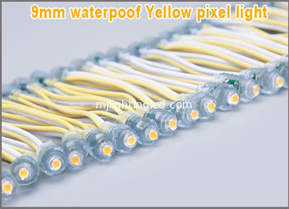CINA 50pcs/Rolls colore giallo LED Pixel String Light 9mm Led DC5V Acque resistenti LED Luce di Natale fornitore