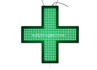 CINA Farmacia LED Cross Light Sign Billboard 60cm Indoor Cross Display Sign rosso verde Blu Giallo Bianco colore fornitore