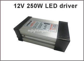 CINA driver impermeabili dell'alimentazione elettrica di commutazione di 12V 250W LED per i moduli principali all'aperto fornitore