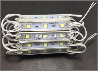 CINA Illuminazione dei moduli 3smd 12V LED del CE ROHS 5054 impermeabili per il contrassegno all'aperto di pubblicità fornitore