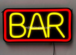 Porcellana Insegna al neon principale su misura della barra luminosa del segno per il negozio, Antivari, deposito, decorazione domestica 40*20cm fornitore