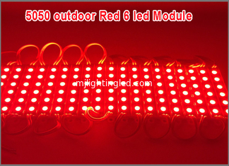 CINA 5050 moduli impermeabili della lampadina del segno di CC 12V IP68 3D LED dei chip del modulo SMD 6 del LED che annunciano i moduli della scatola leggera fornitore