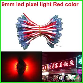Illuminazione natalizia a pixel rosso a LED 9mm segnaletica a punta a led segnaletica a canale a led lettere di segnaletica cartellone a sfondo a led fornitore