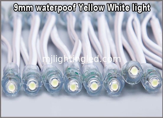 Luci LED a punto da 9 mm impermeabili 5V 12V per insegne con logo fornitore