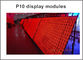 il colore rosso principale all'aperto P10 del bordo digitale del segno di 320*160mm 32*16pixels P10 ha condotto il segno principale dell'esposizione di messaggio fornitore