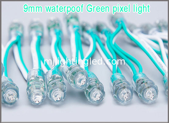 DC5V 9mm Green LED Ball String Light impermeabile Per lettere pubblicitarie illuminazione fornitore