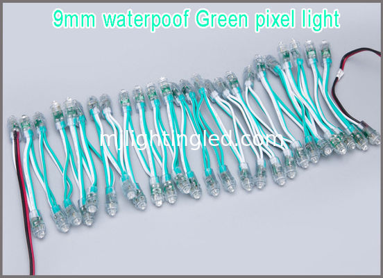 DC5V 9mm Green LED Ball String Light impermeabile Per lettere pubblicitarie illuminazione fornitore