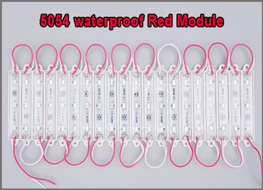 il modulo della luce di pubblicità del modulo LED di 12V SMD 5054 LED per il segno 3led impermeabilizza i bastoni del LED per i segni principali lampadina fornitore